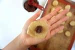 Place a heaping teaspoon of sweet red bean in the center of the yaki manju dough before you coax the dough over and around the tsubuan / tsubushian / koshian. #japanese #hawaiian #yakimanju #manju #redbean