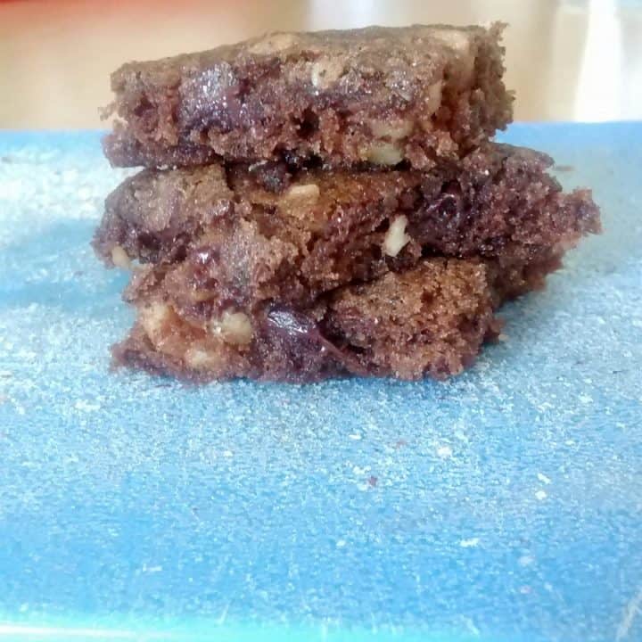 These super chocolatey and cakey West coast brownies from Maida Heatter have a hint of coffee and plenty of toasted nuts.