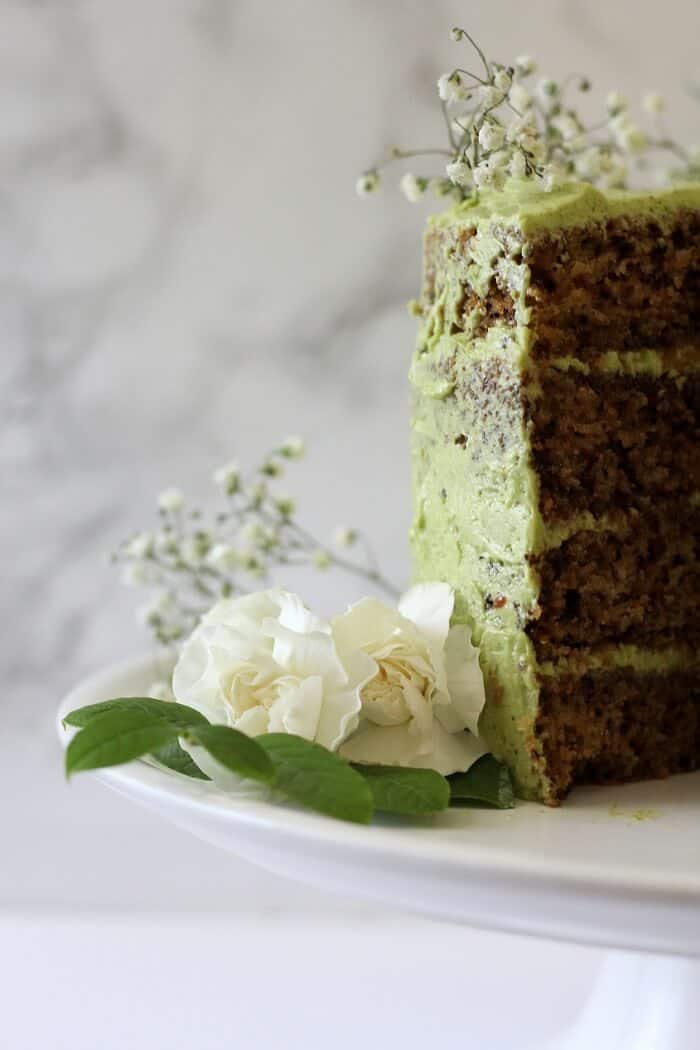 Jasmine Green Tea Crepe Cake | AIR LAB