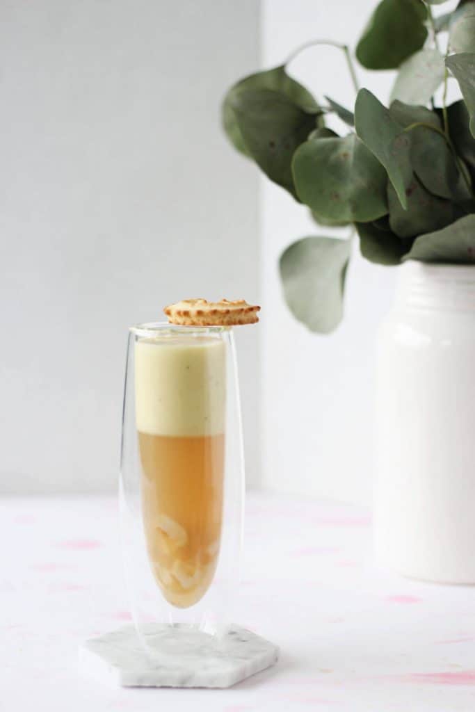 Lychee Dessert with Coconut Custard Delicious Not