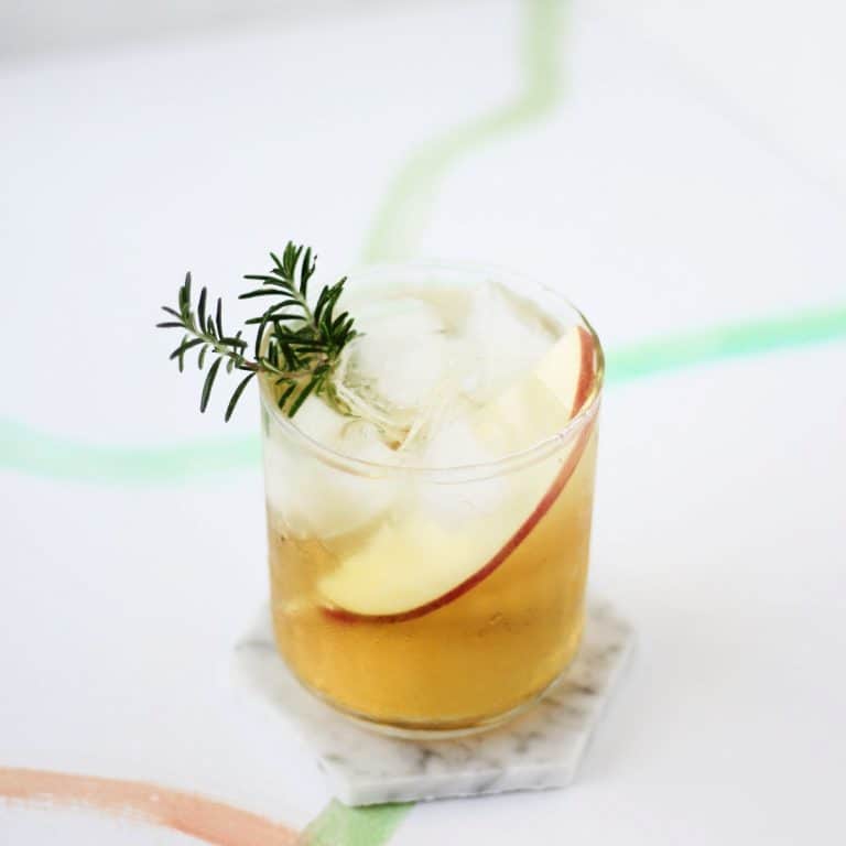 Sparkling Apple Cider Cocktail Delicious Not